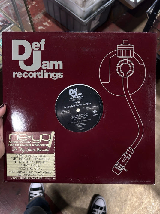 Ne-Yo In My Own Words Sampler Vinyl Single 12inch Def Jam
