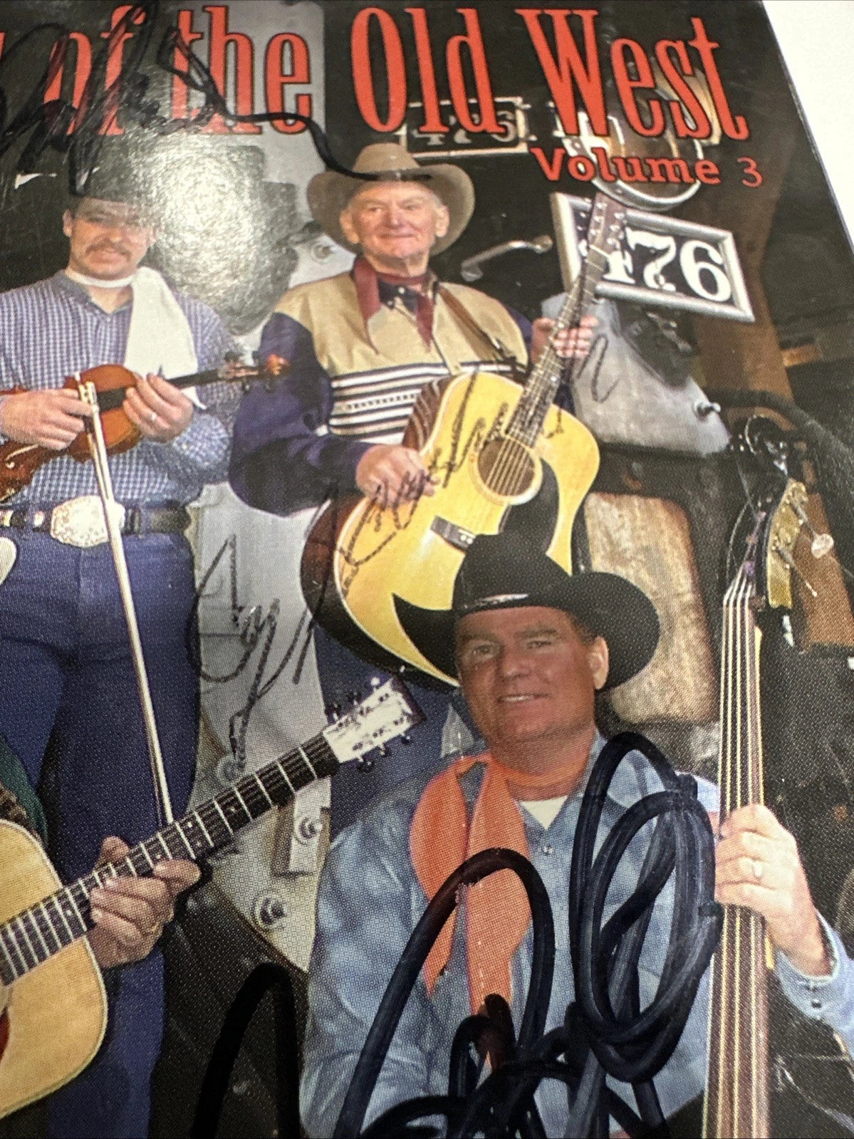 Bar D Wranglers Six CD Set Songs Of The Old West Volume Five Signed Box Set
