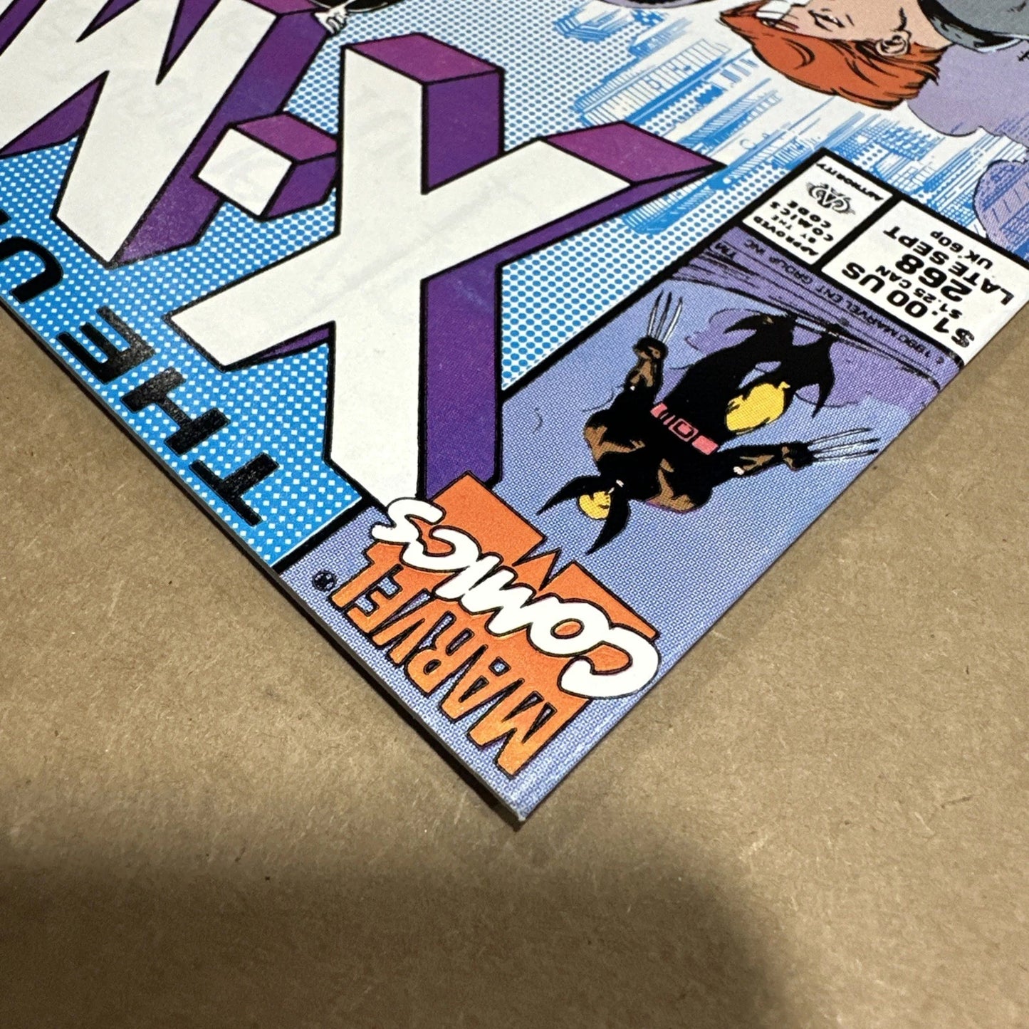 The Uncanny X-Men #268 (Marvel Comics Late September 1990) Excellent