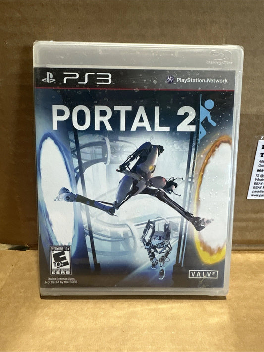 Portal 2 Sony PlayStation 3 PS3 Valve 2011 Factory Sealed New