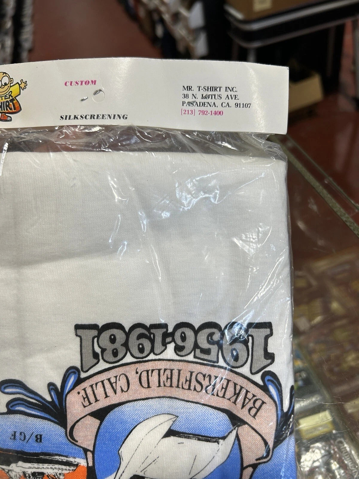 Mister T Shirt Rare New Sealed Made in Pasadena 25th Anniversary KCBC 1970’s