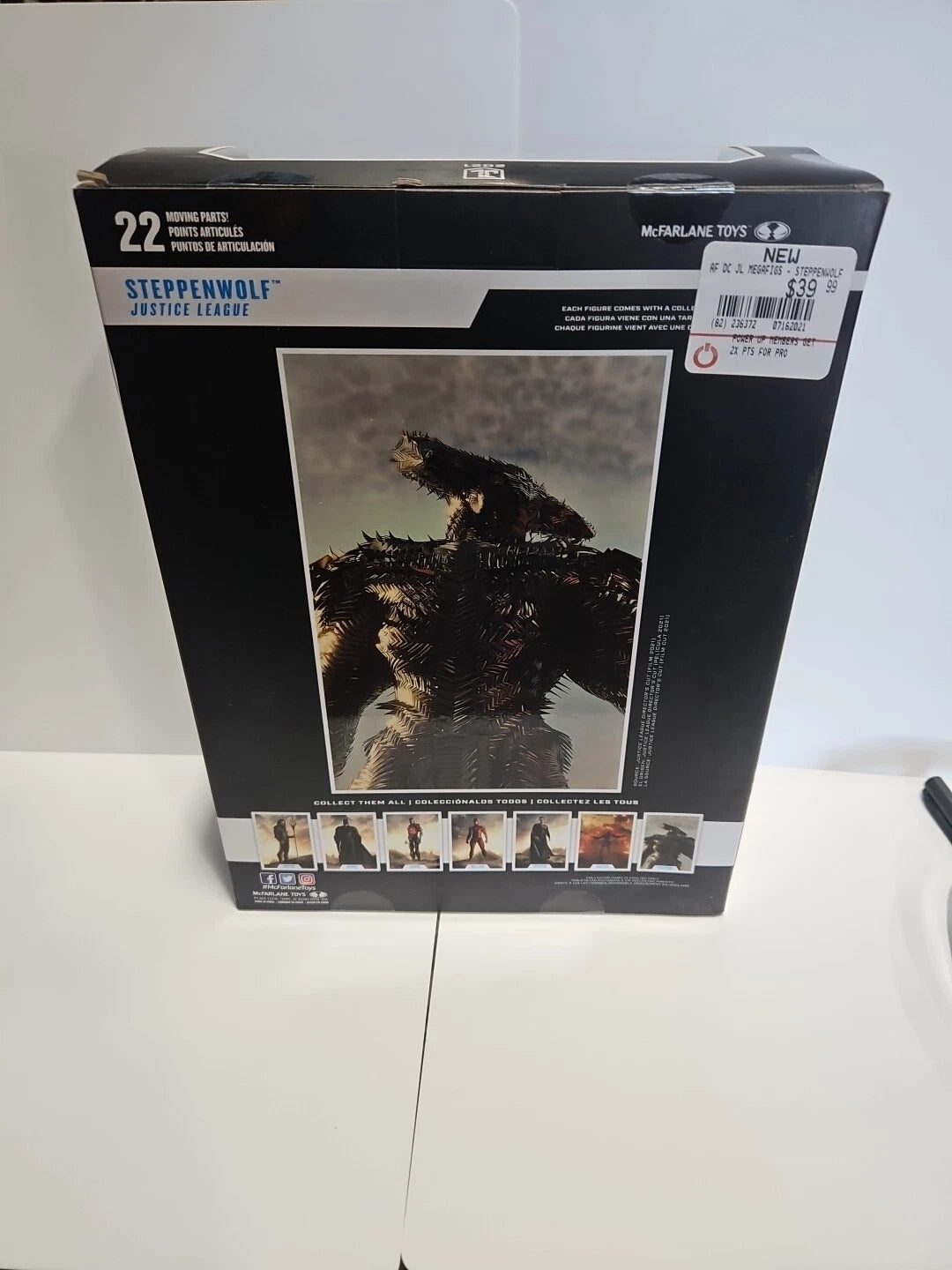 Zack Snyder Justice League (2021) DC Multiverse Steppenwolf Mega Action Figure