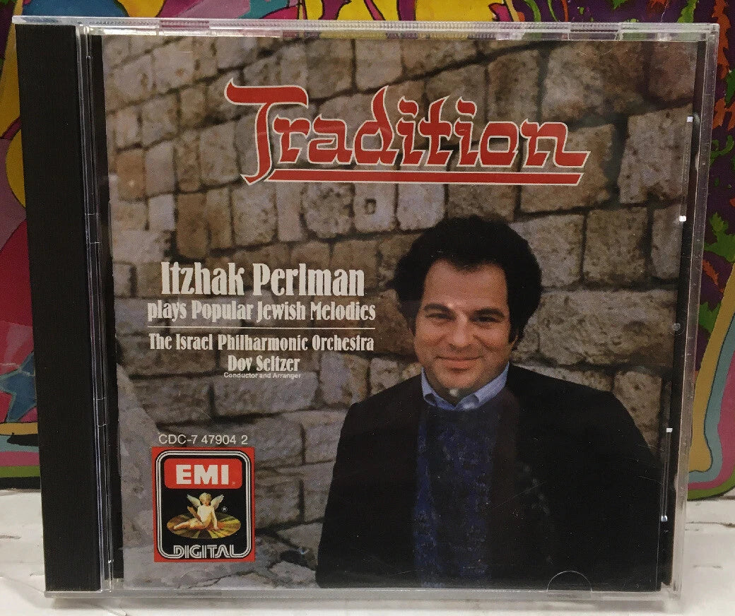 Traditional Itzhak Perlman Plays Familiar Jewish Melodies CD