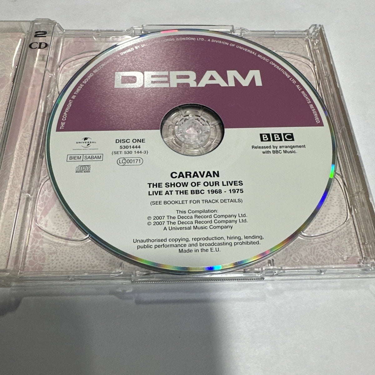 Caravan : Show of Our Lives, The: Caravan at the Bbc 1968 - 1975 CD 2 discs
