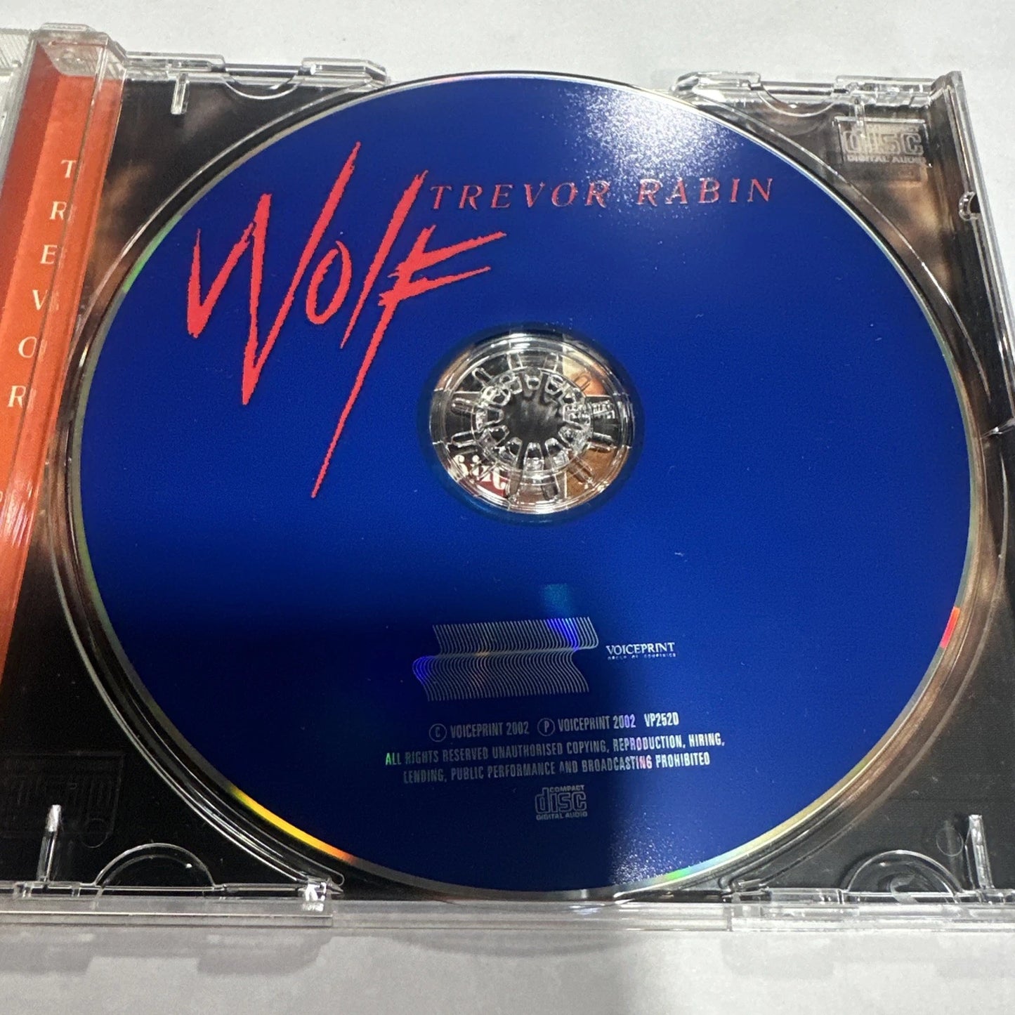 Trevor Rabin Wolf cd 1981 One Way Records label Yes OW 33660