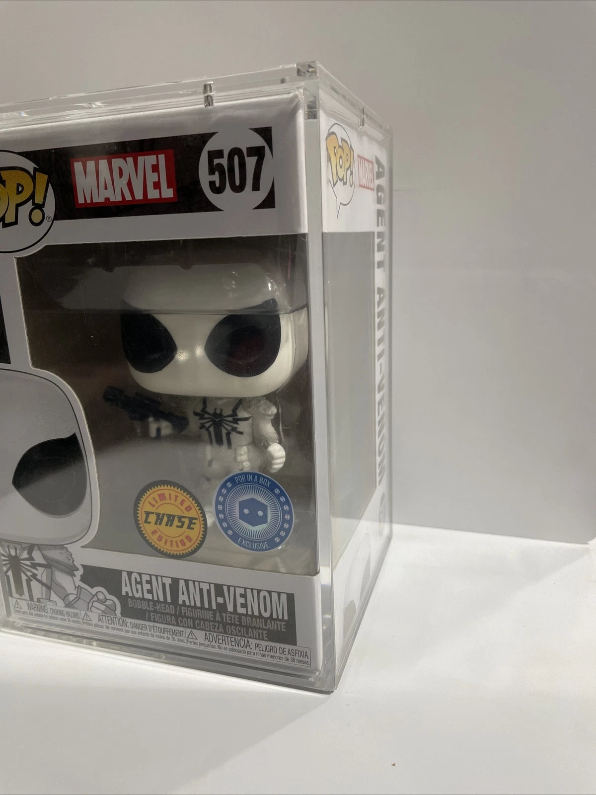Funko POP! #507 Marvel Comics: Agent Anti-Venom Vinyl Figure. Chase Edition