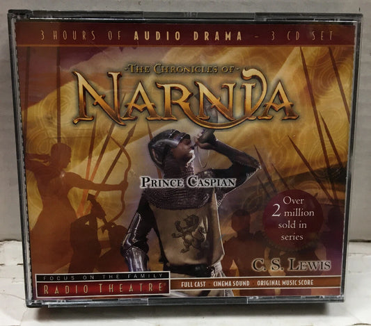 The Chronicles Of Narnia Prince Caspian Audio Drama 3 CD Set