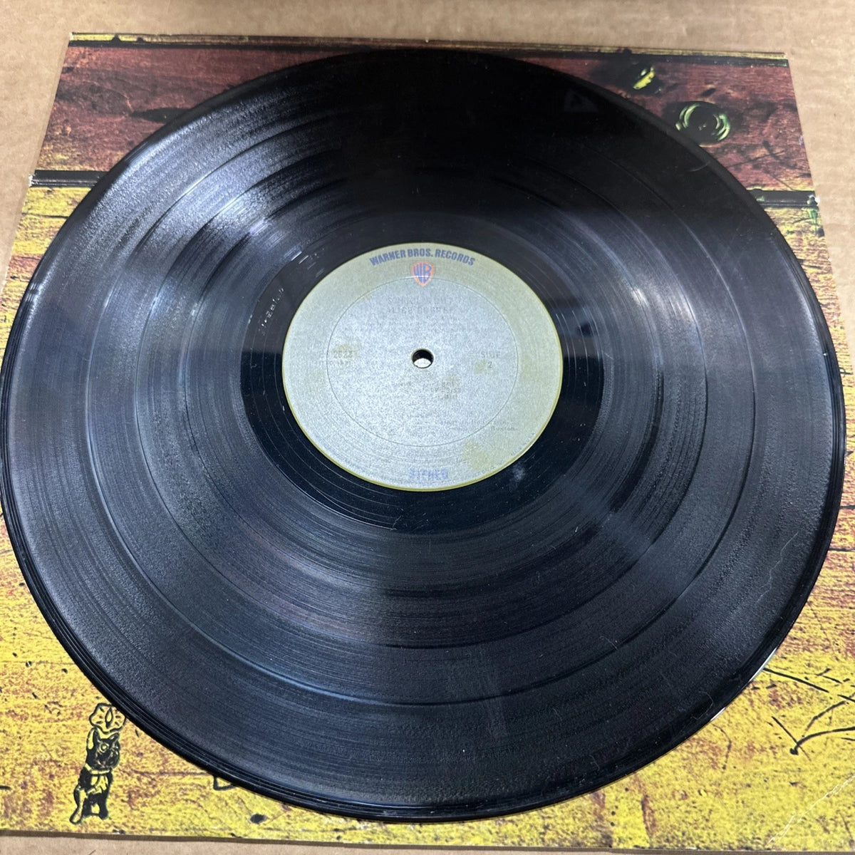 Alice Cooper School's Out LP BS 2623 Original Panties Insert VG+/VG+