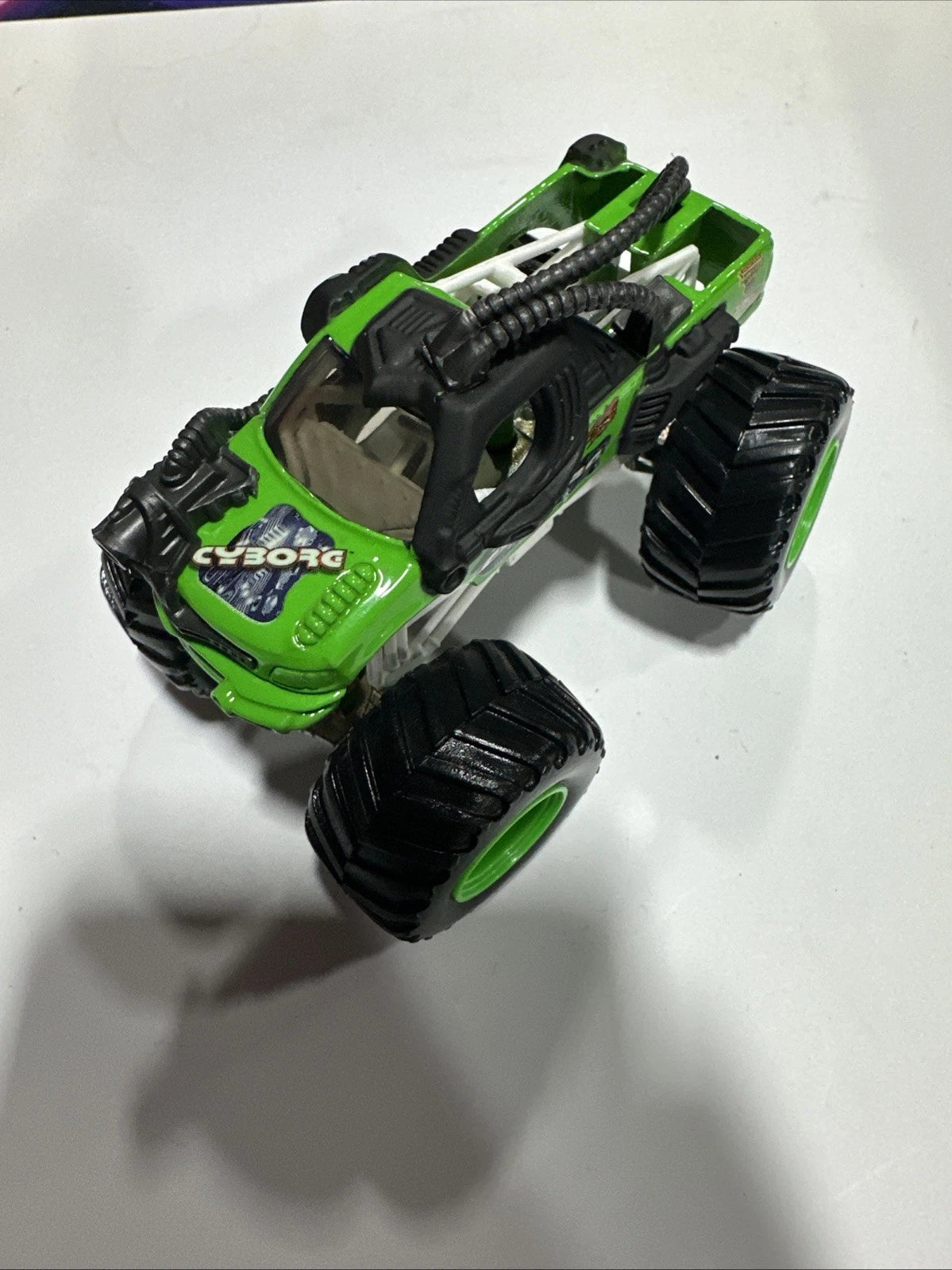 VTG Grave Digger HOT WHEELS MONSTER JAM Carrying Case Box with 15 Trucks Lot #3