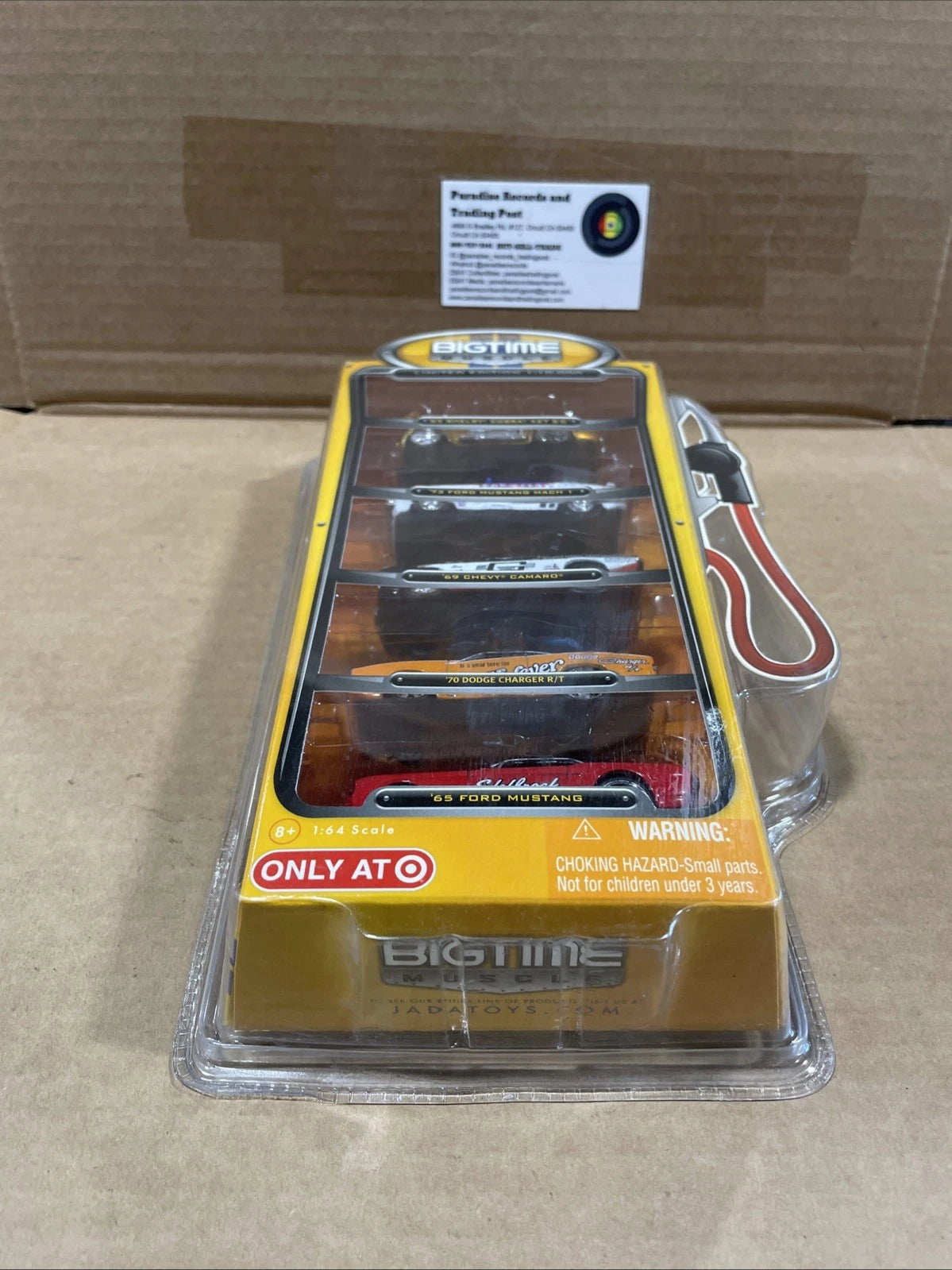 1:64 JADA Target Exclusive 5 Car Limited Edition - Bigtime Muscle NEW Sealed