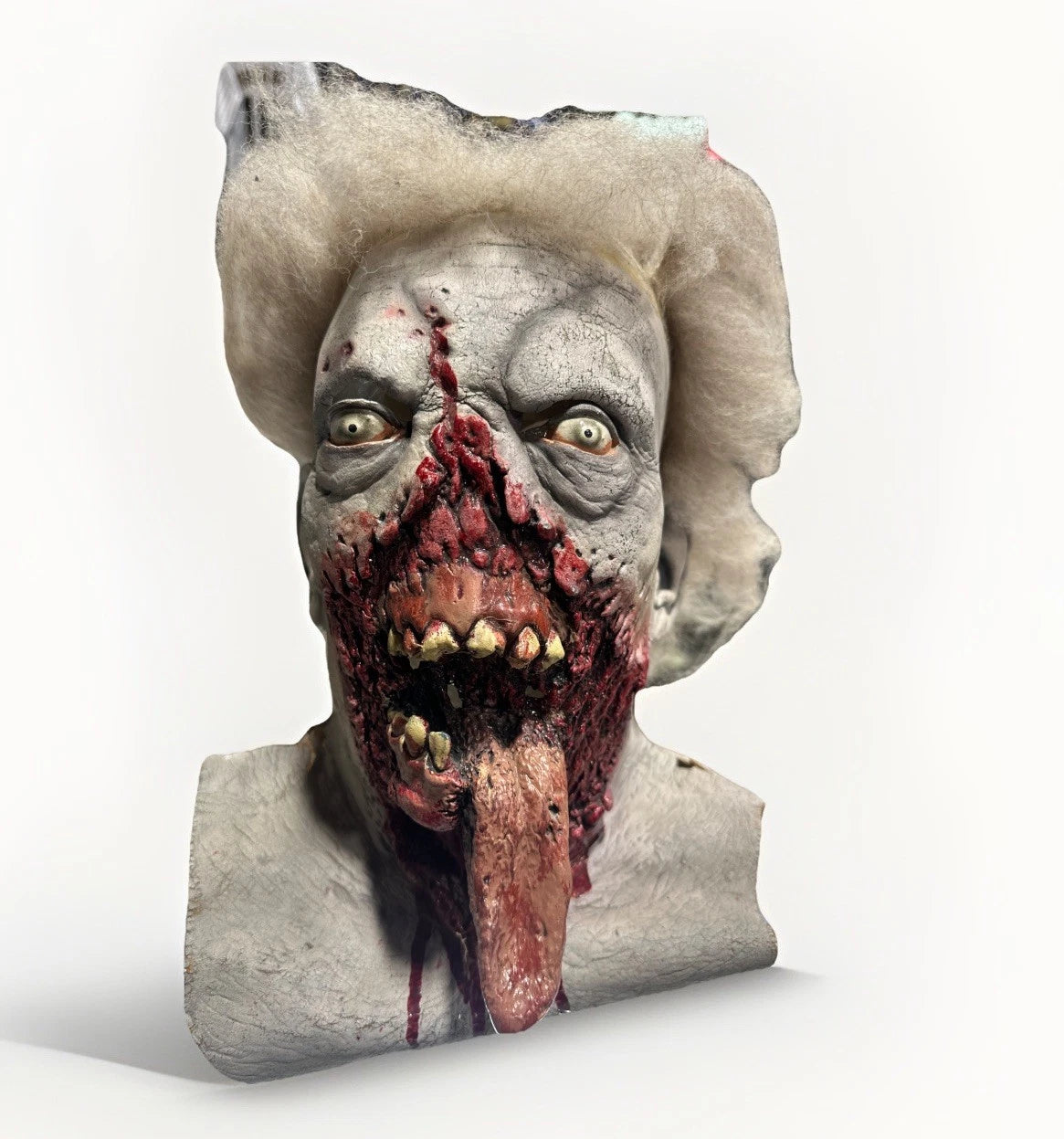 Latex Halloween Undead Zombie Living Dead Scary Mask Head Costume Realistic Rare