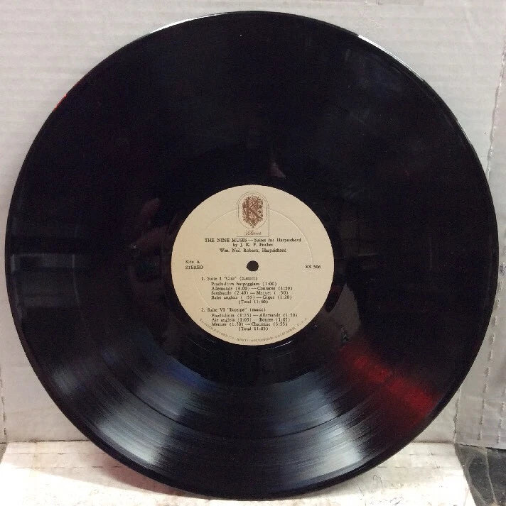 J.K.F. The Nine Muses Suites For Harpsichord Record KS-506