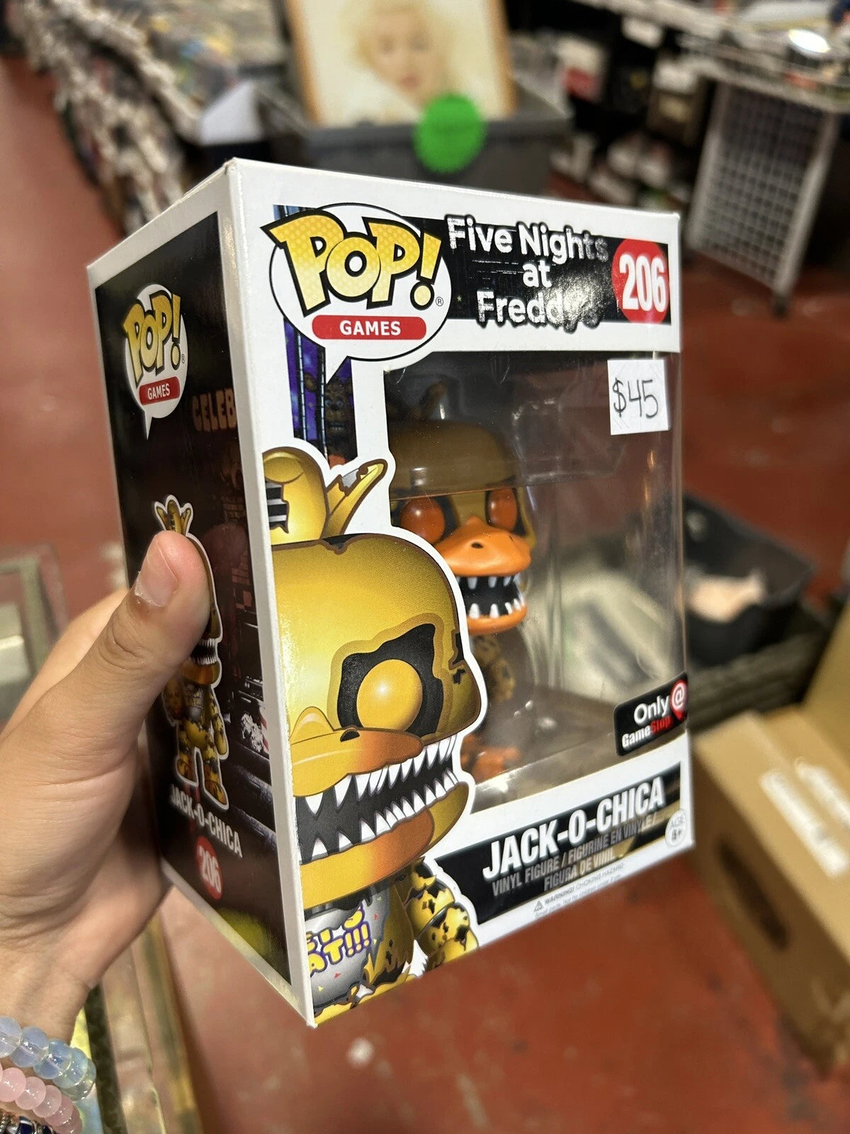 FUNKO POP! GAMES FIVE NIGHTS AT FREDDY'S (JACK-O-CHICA) #206