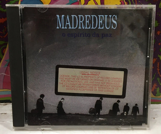 Madredeus O Espirito Da Paz Promo CD