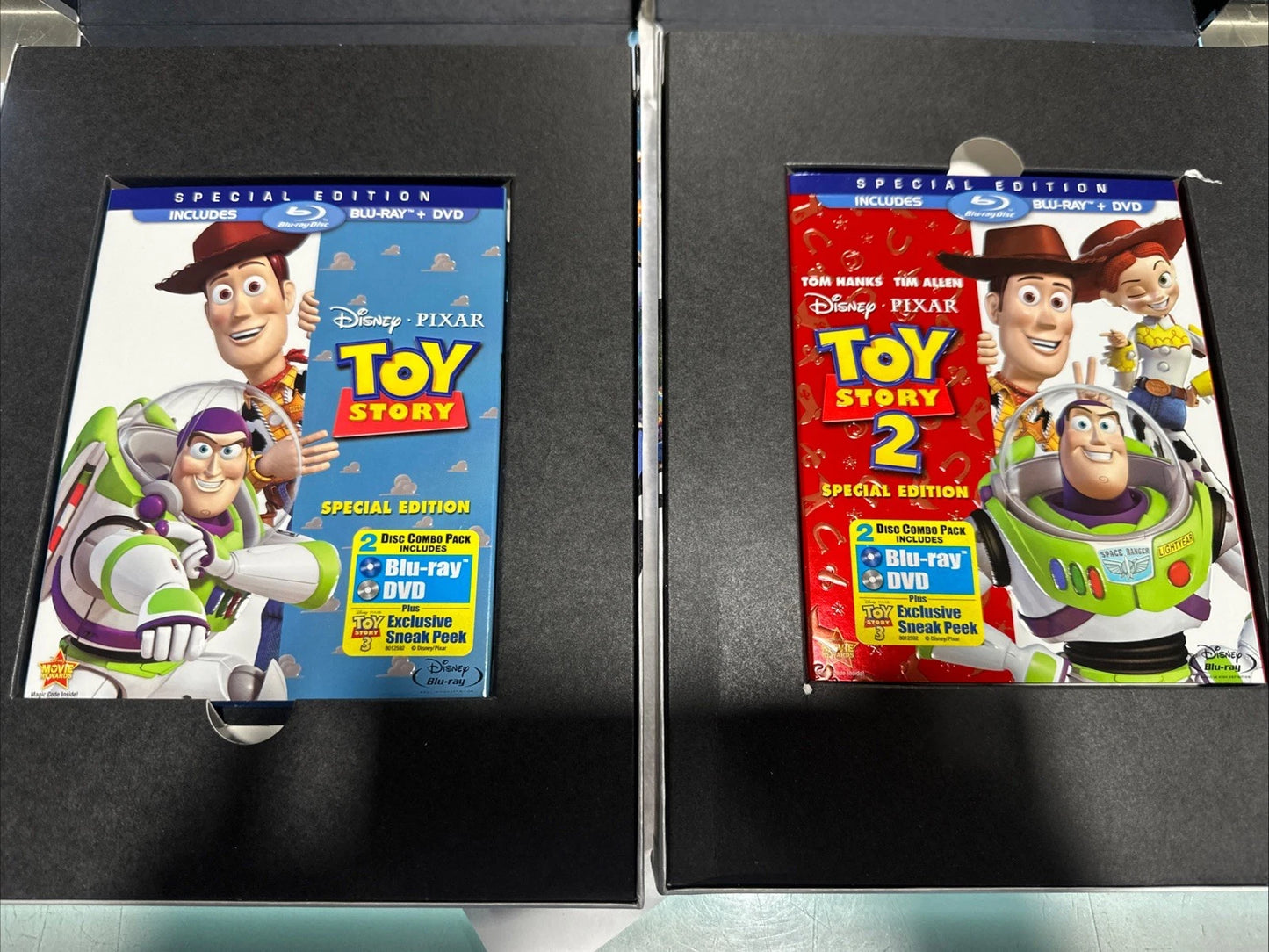 Disney-Pixar Toy Story 1 & 2 Special Edition Blu-Ray Combo Collectible Gift Set