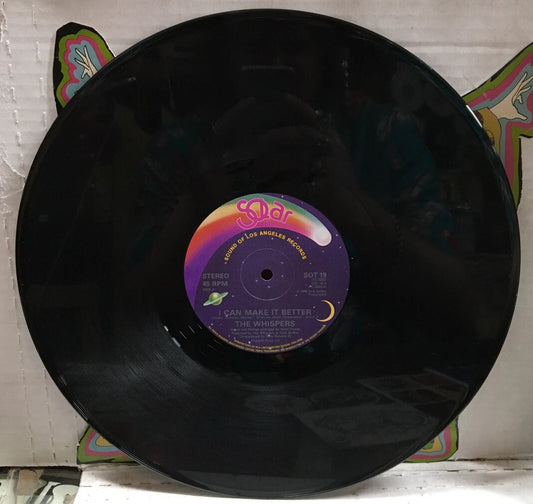 The Whispers I Can Make It Better 12” UK Import Record SOT19