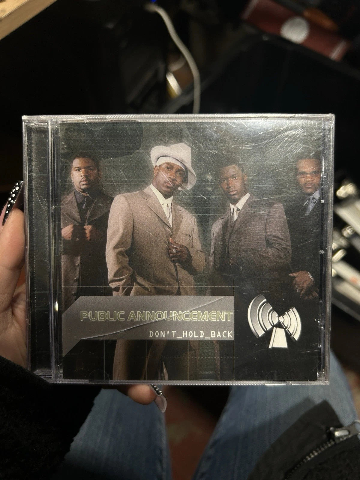 Public Announcement Don't Hold Back Advance Music CD 2001 RCA Promo New Sealed