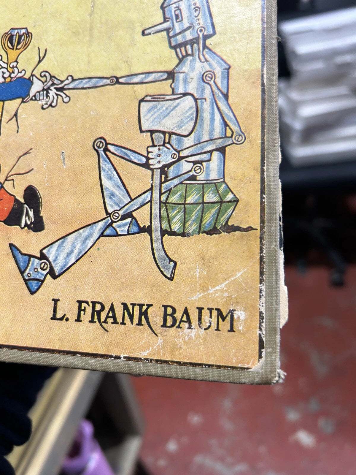 THE LAND of OZ L. Frank Baum Hardcover Reilly & Lee White Edition