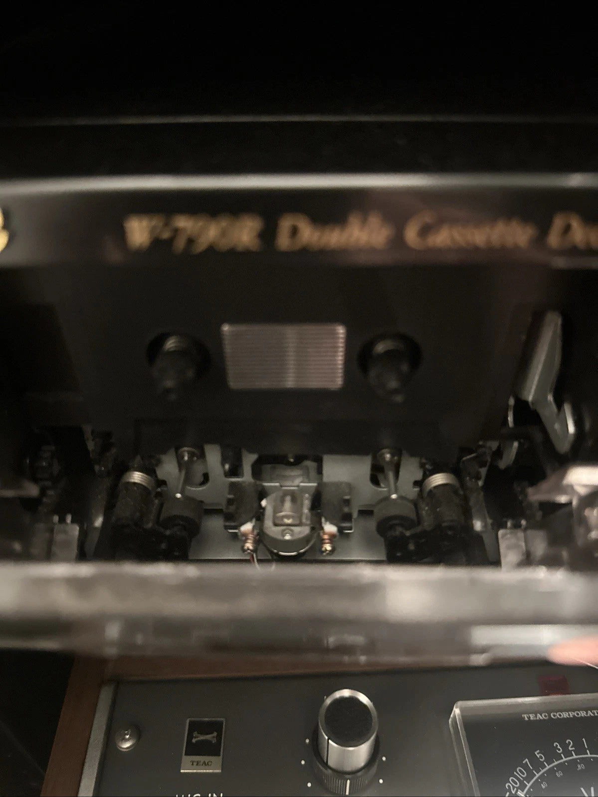 Vtg TEAC W-790R Double Cassette Deck