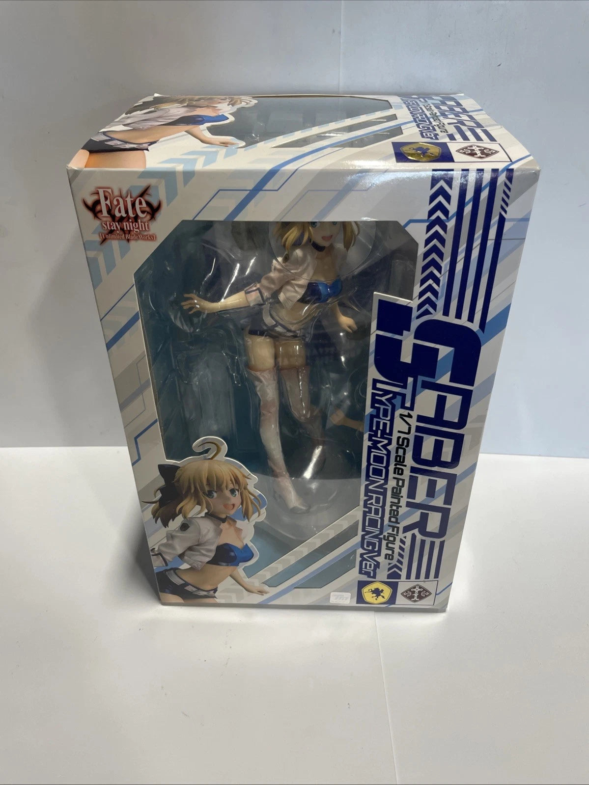 TYPE-MOON RACING Ver. Saber 1/7 Scale PVC Figure Fate Stay Night PLUSONE