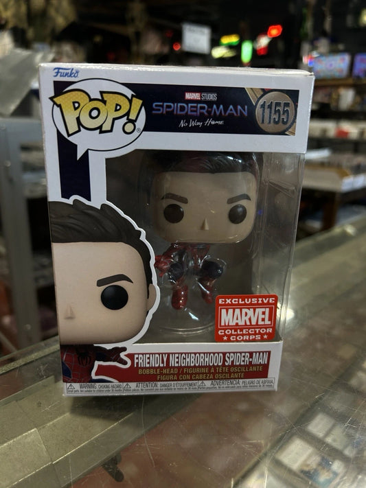 Funko Pop! Vinyl: Friendly Neighborhood Spider-Man - Amazon (Exclusive) #1155