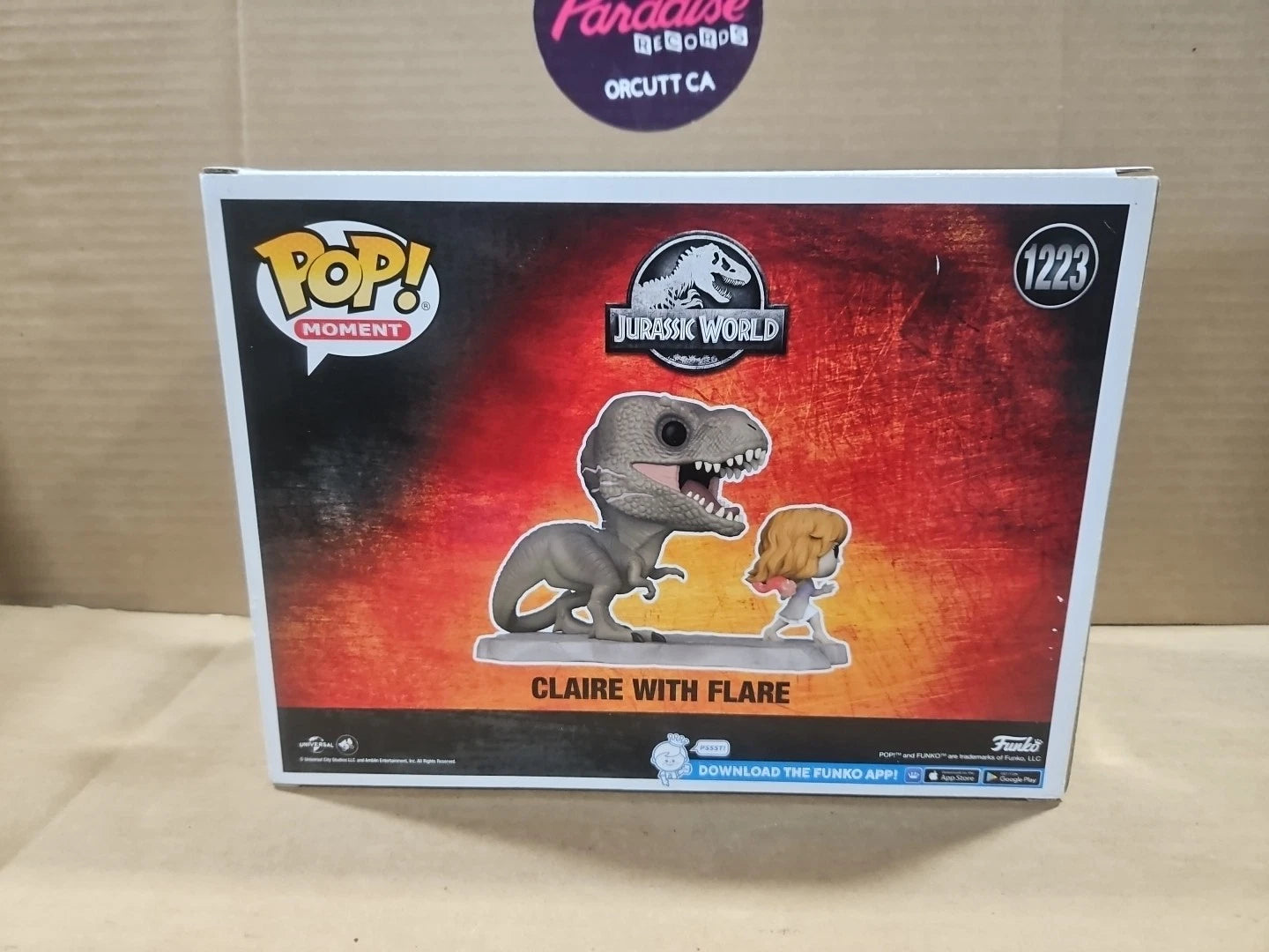 Funko Pop Moment #1223 - Jurassic World - Claire with Flare (Walmart Exclusive)