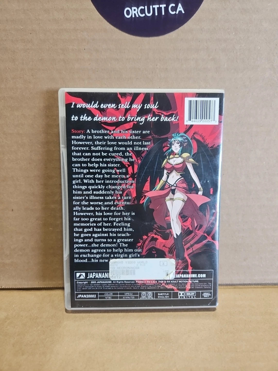 Necromancer - Vol. 1: Resurrection (DVD, 2006, Subtitled)
