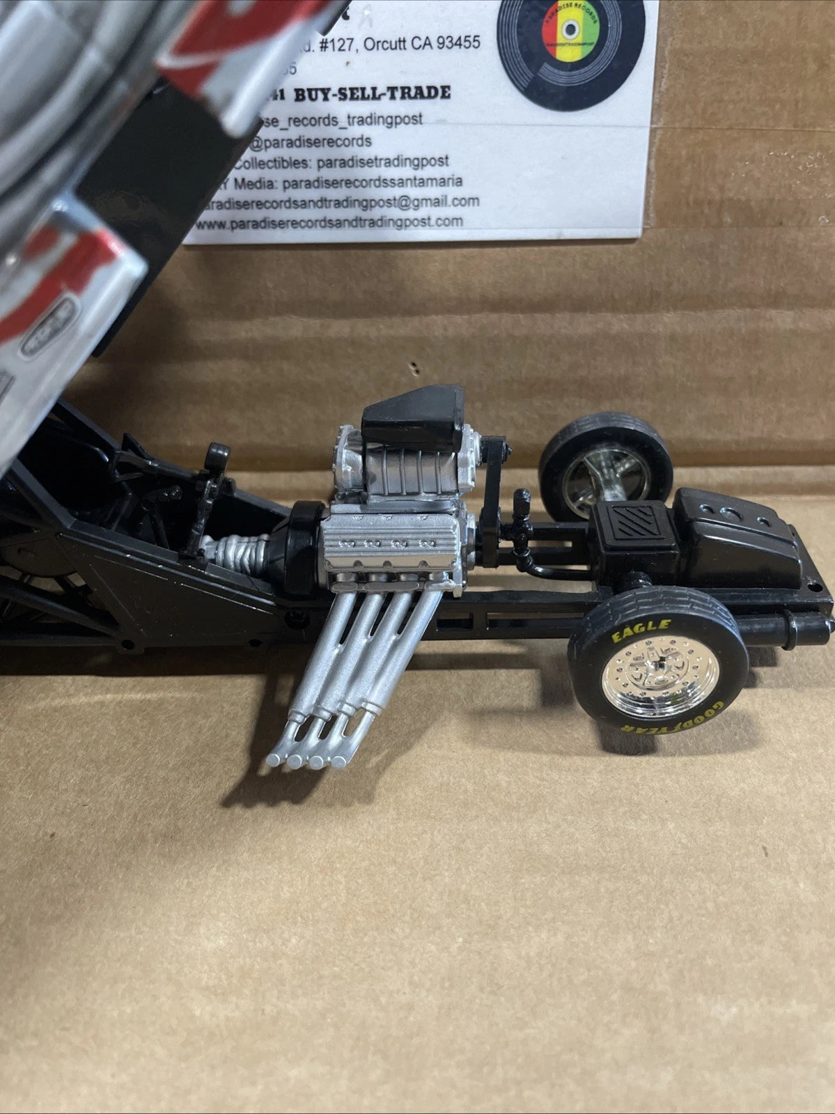 Racing Champions Pro Series Mopar NHRA Funny Car 1:24 Gray Gary Scelzi