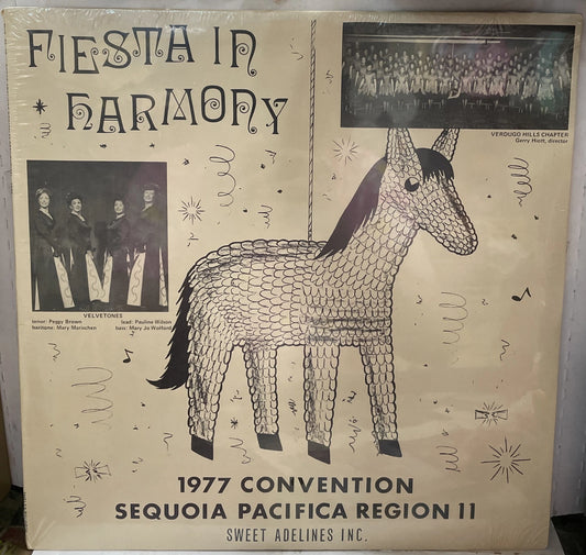 Fiesta In Harmony 1977 Convention Sequioa Pacfica Region 11 Sealed Record