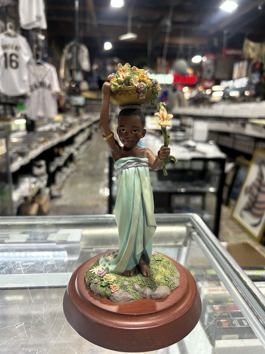 Flower Girl Thomas Blackshear Ebony Vision Figurine African American Wedding