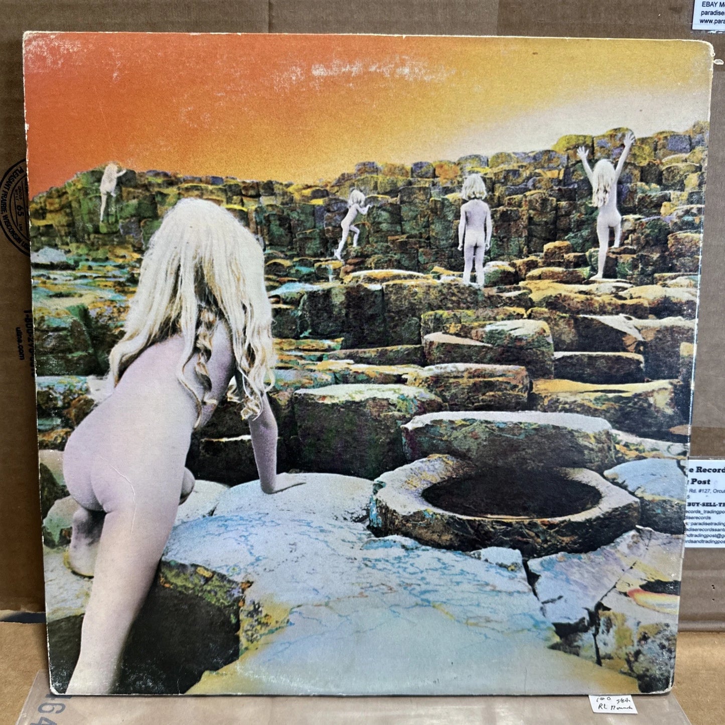 Led Zeppelin: Houses of The Holy (VG 1973 Atlantic US, RL Monarch STERLING LP)