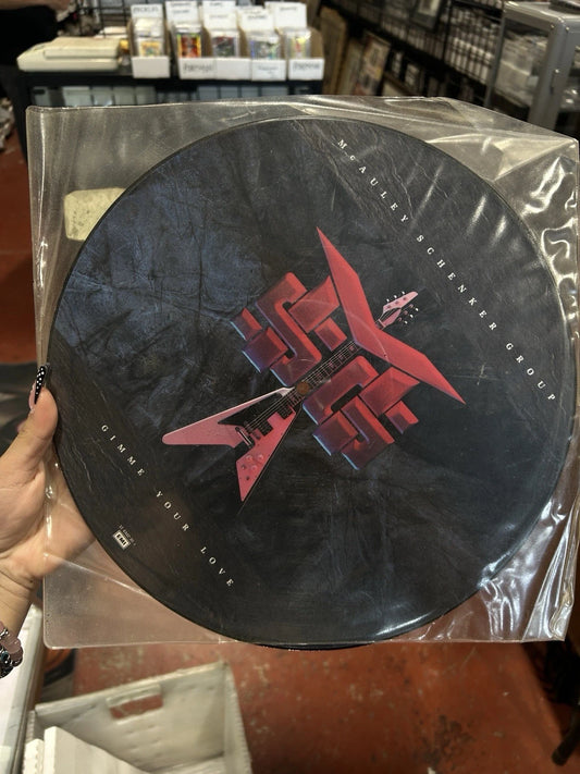 McAuley Schenker Group | Gimme your Love | Picture Disc | Emi 12-EMP-30 LP: VG+
