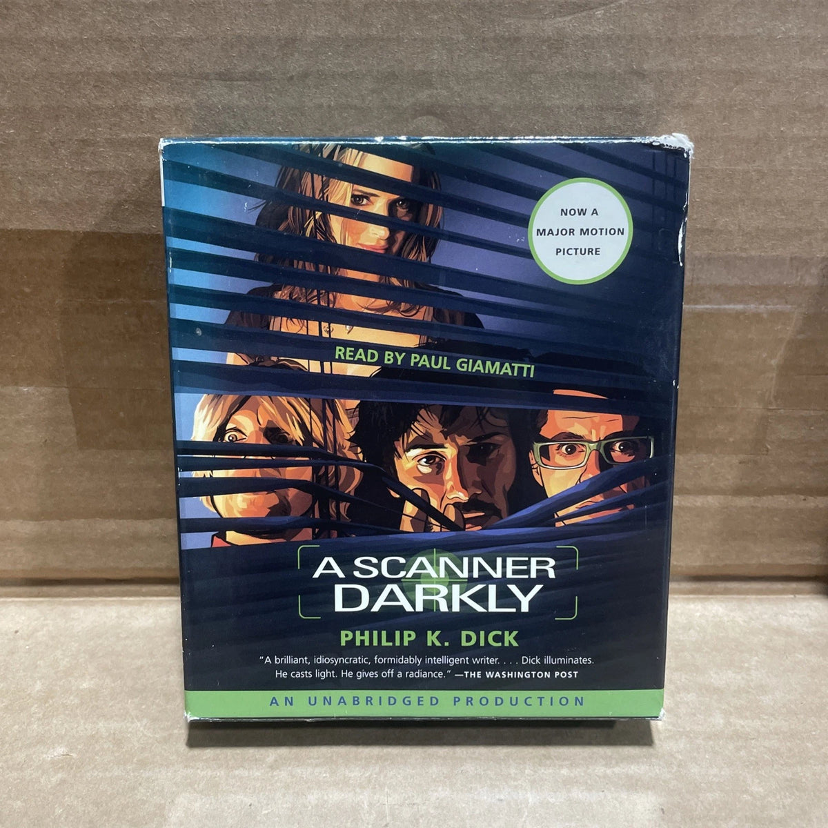 A Scanner Darkly by Philip K. Dick Unabridged 8 CD Audiobook Paul Giamatti VGC