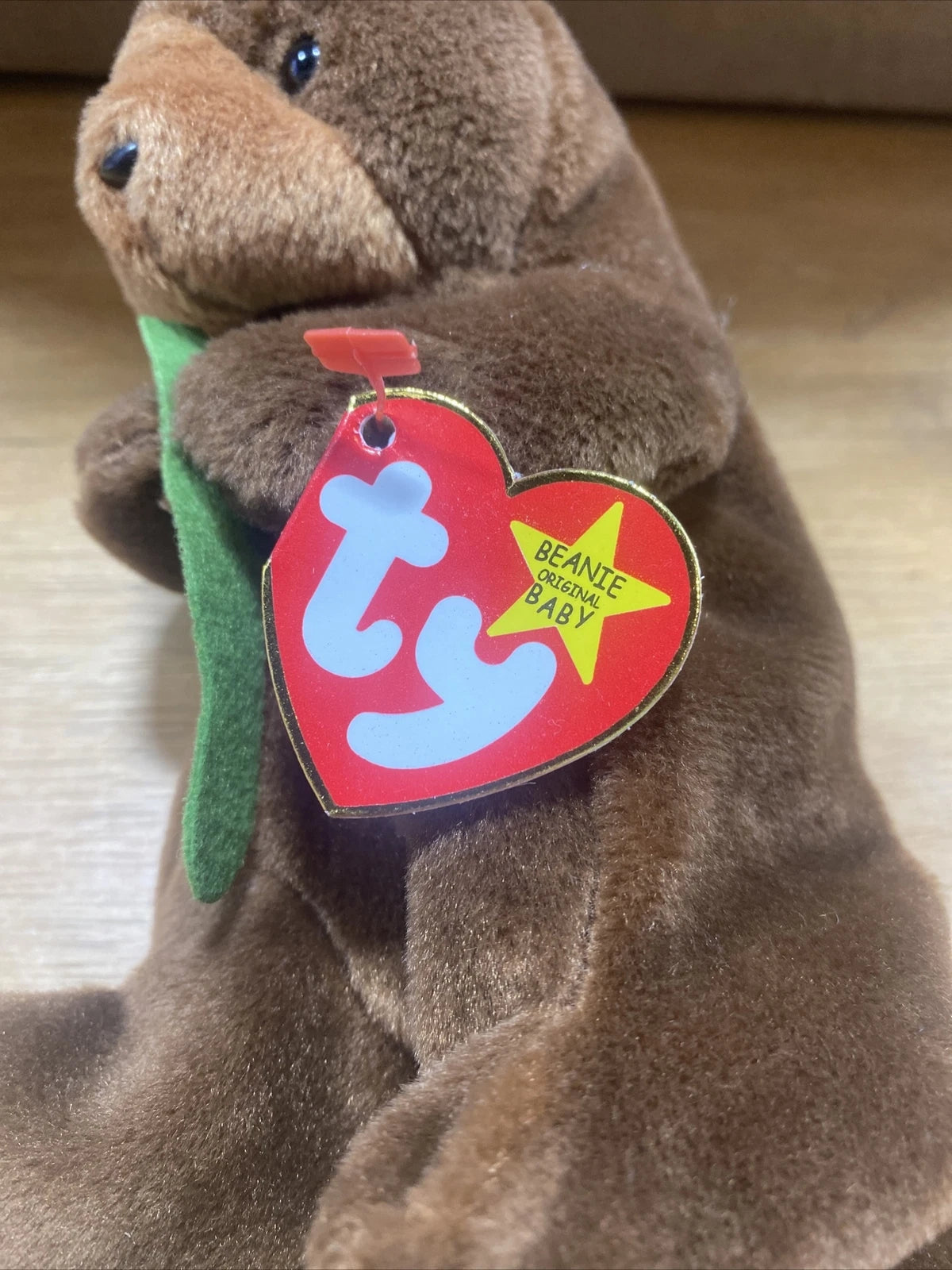 PERFECT CONDITION TY Seaweed Beanie Baby W/ PVC Pellets. Tag *ERRORS* 1995