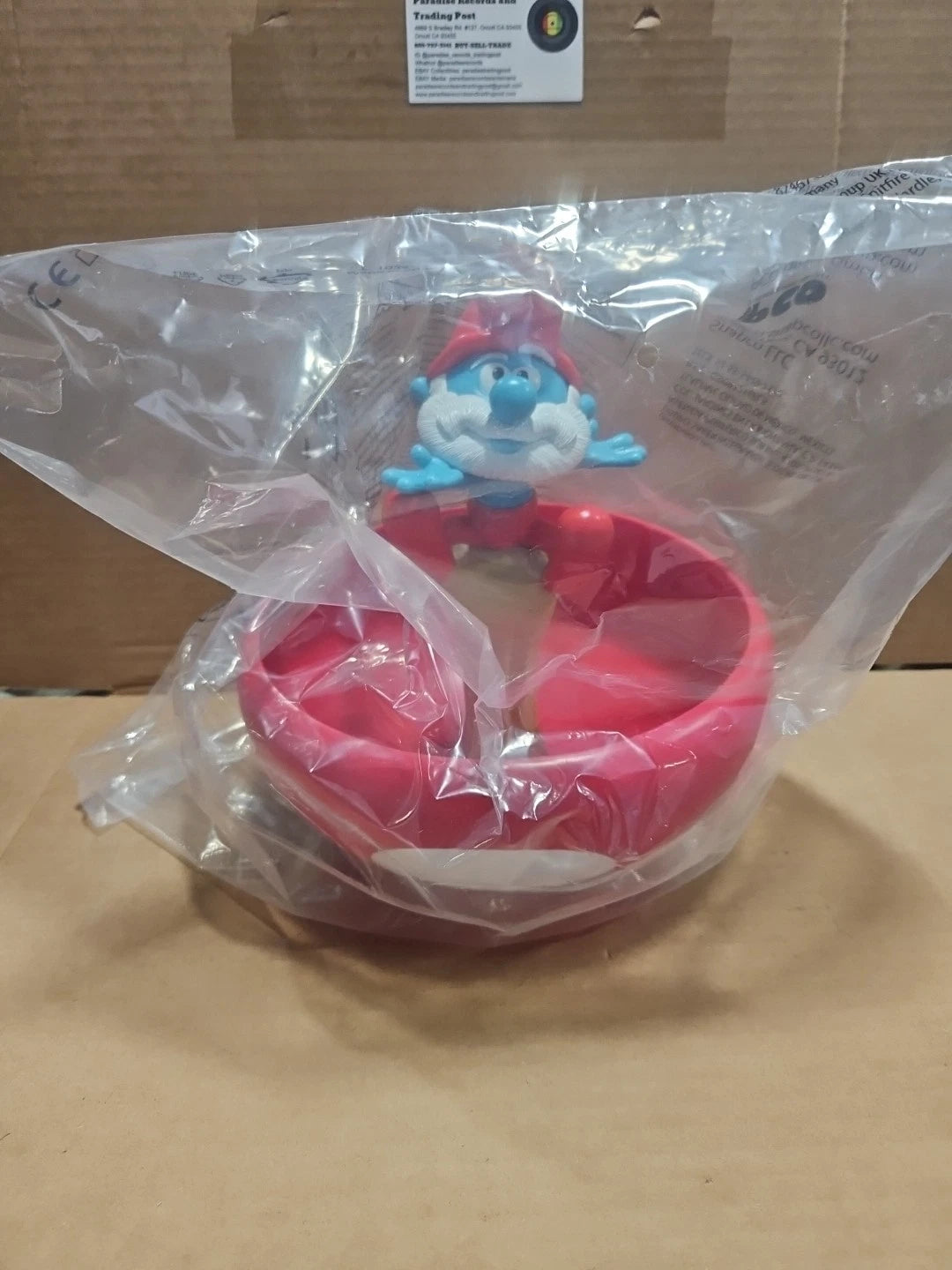 Smurfs Movie Papa Smurf Popcorn Bucket Brand New Sealed 2025 Regal Exclusive