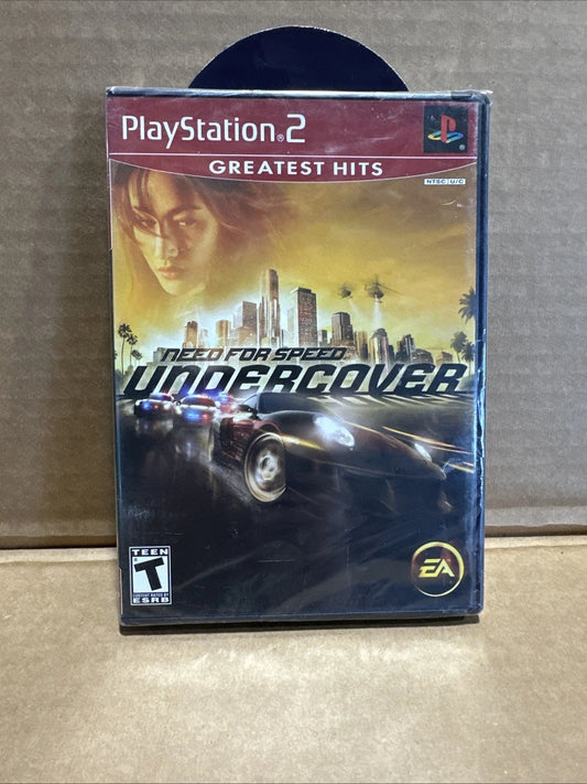 Need for Speed: Undercover (Greatest Hits) PS2 (Brand New Factory Sealed US Vers