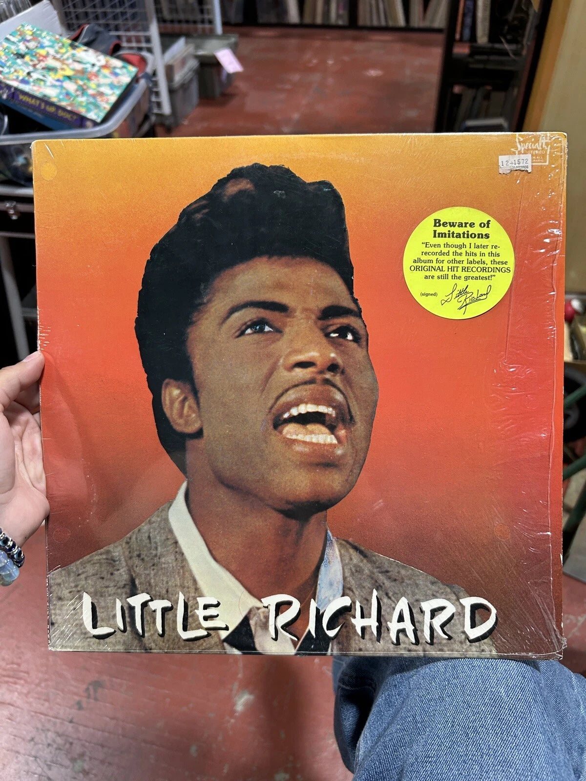 LITTLE RICHARD Self titled LP Specialty Reissue SP-2103 VG hype sticker