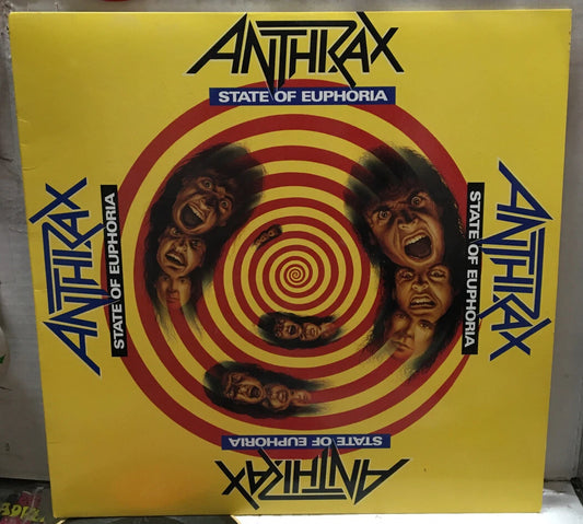 Anthrax State Of Euphoria Limited Edition Record 91004-1