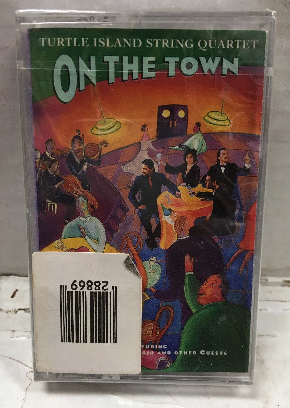 Turtle Island String Quartet On The Town Sealed Cassette