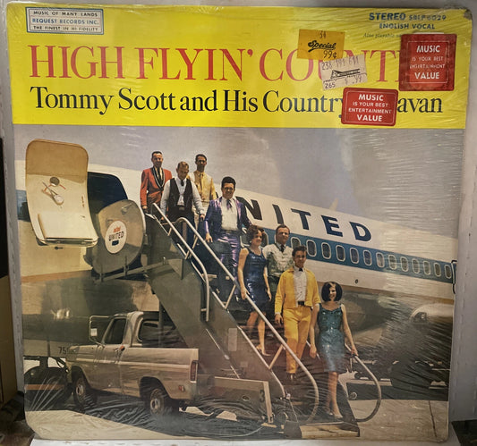 Tommy Scott And His Country Caravan High Flyin’ Country Sealed Record