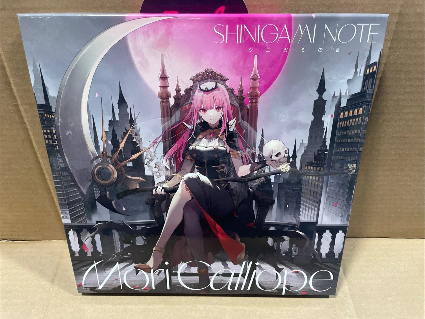 Hololive EN Mori Calliope SHINIGAMI NOTE First Press Limited Edition (CD, DVD)