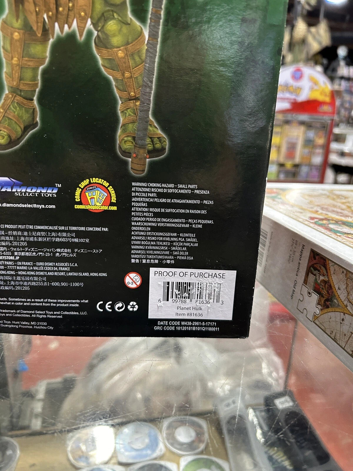 Marvel Select Planet Hulk Action Figure - Thor: Ragnarok - 10 Inch NIB