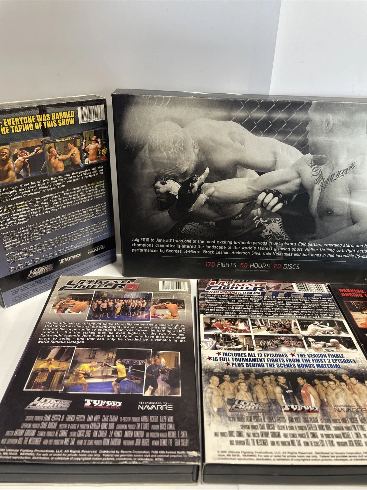 UFC 2011 Edition Ultimate Fight Collection (DVD Box Set) + 13 UFC DVD Lot