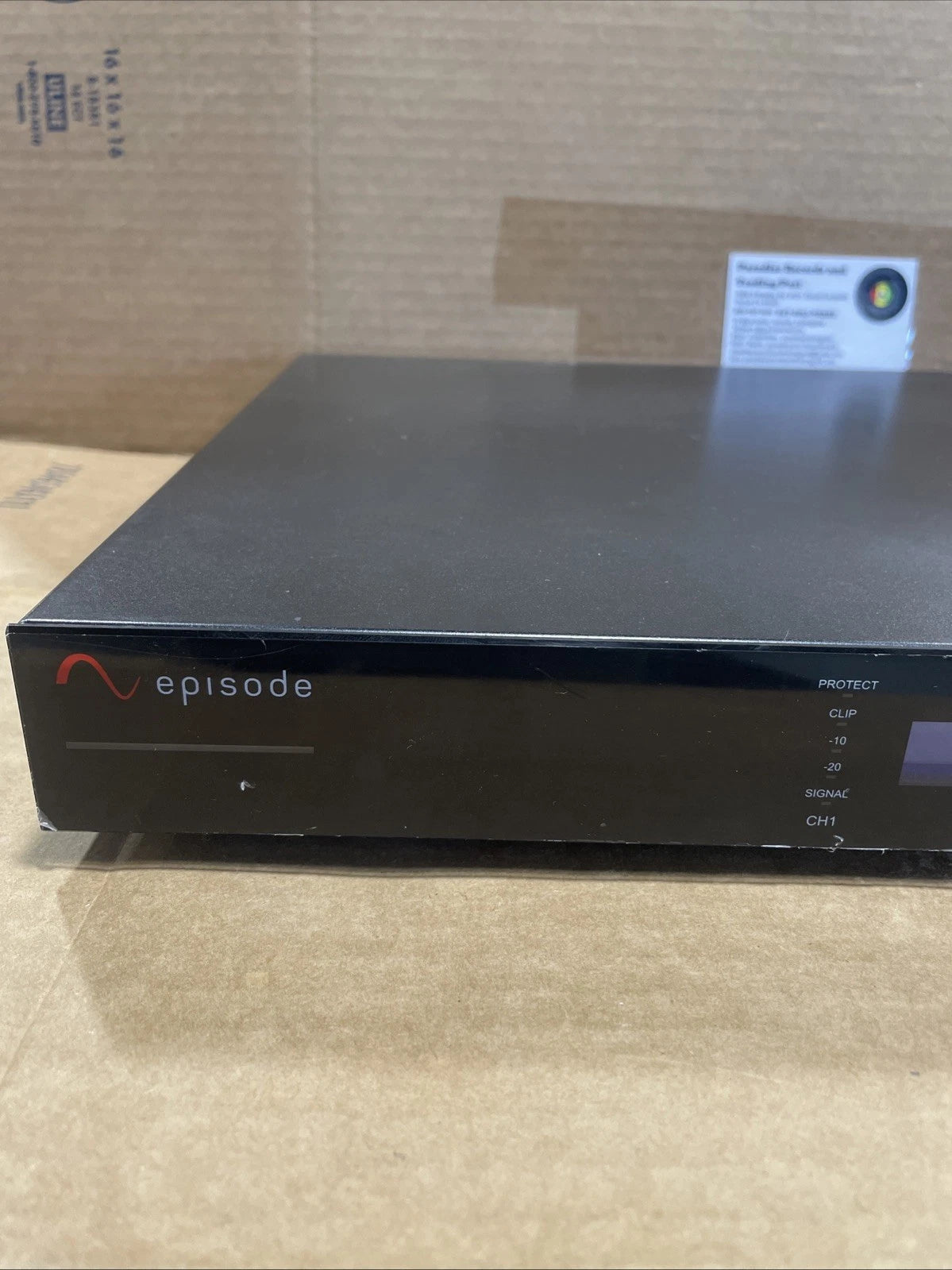 Episode 2-Channel 70v / 8 Ohm Hybrid Power Amplifier EA-AMP-HYB-2D-1000