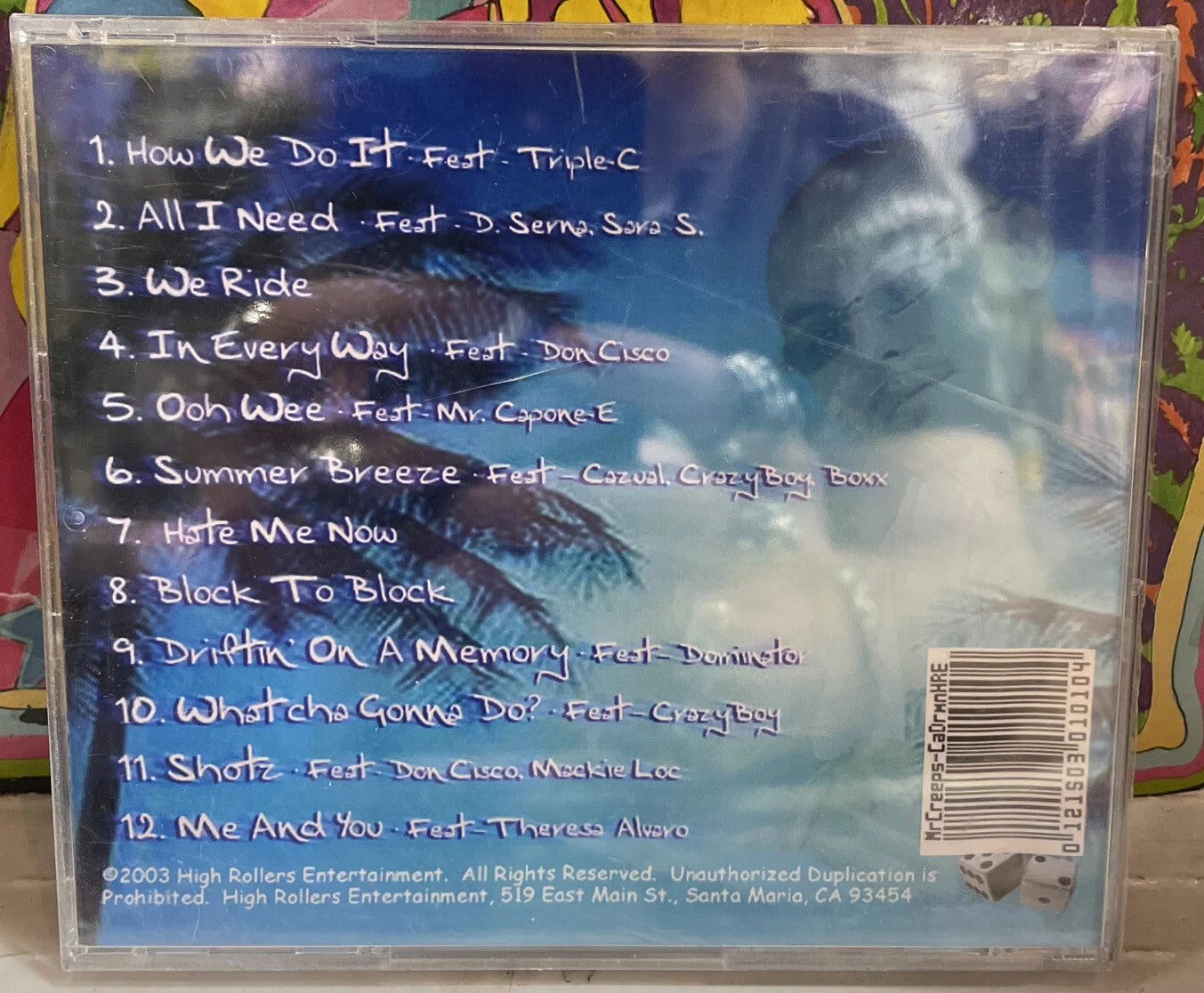 Mr. Creeps California Dreamin’ Sealed CD