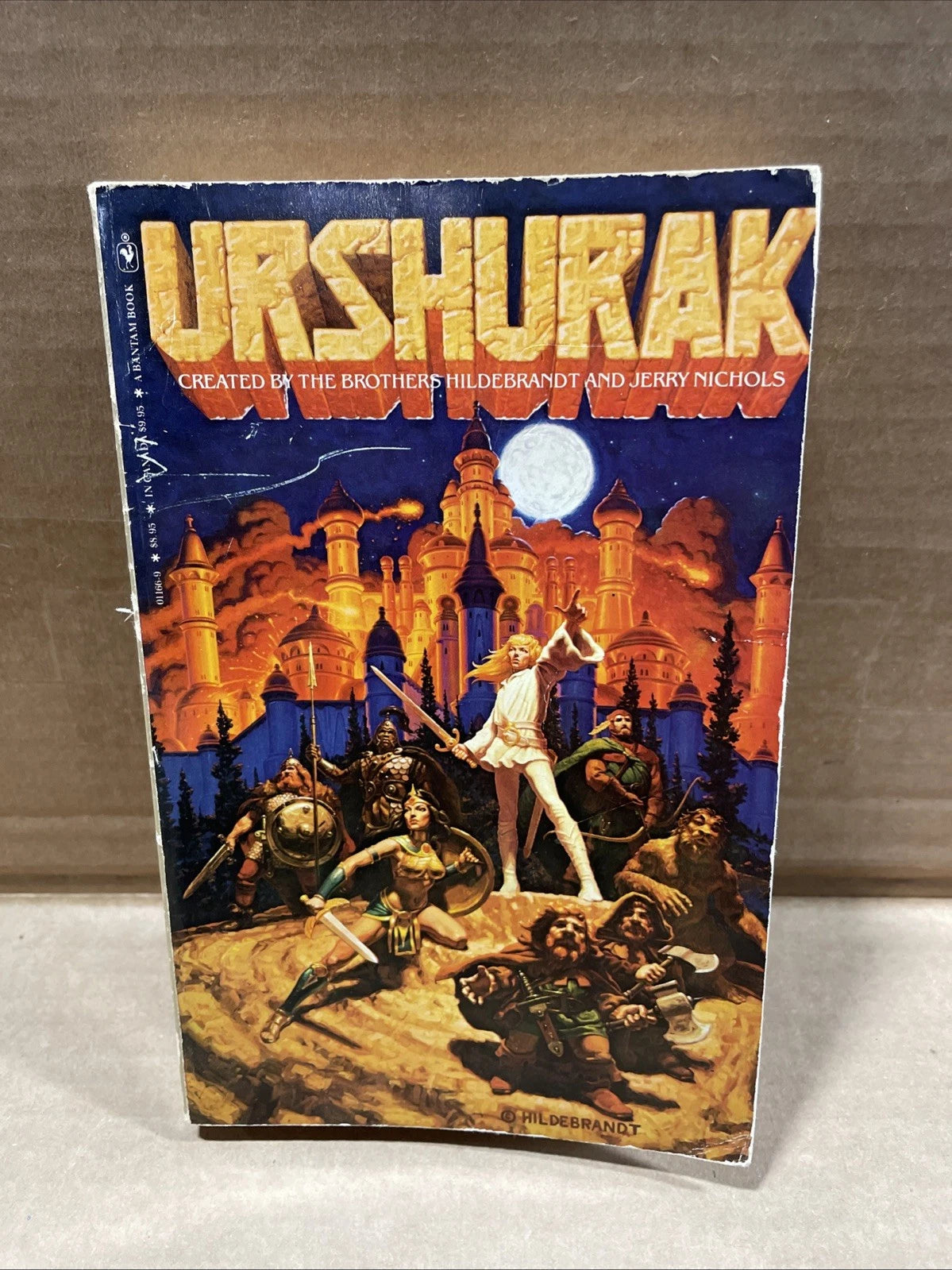 Urshurak 1979 Book Brothers Hildebrandt Jerry Nichols Paperback First Edition
