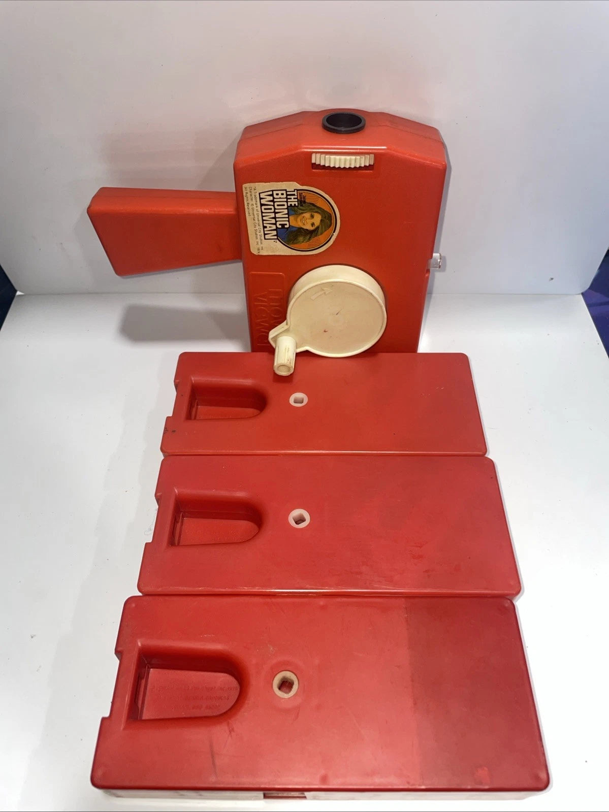 The Bionic Woman Movie Viewer Used Tested Extremely Rare + 3 Cassettes