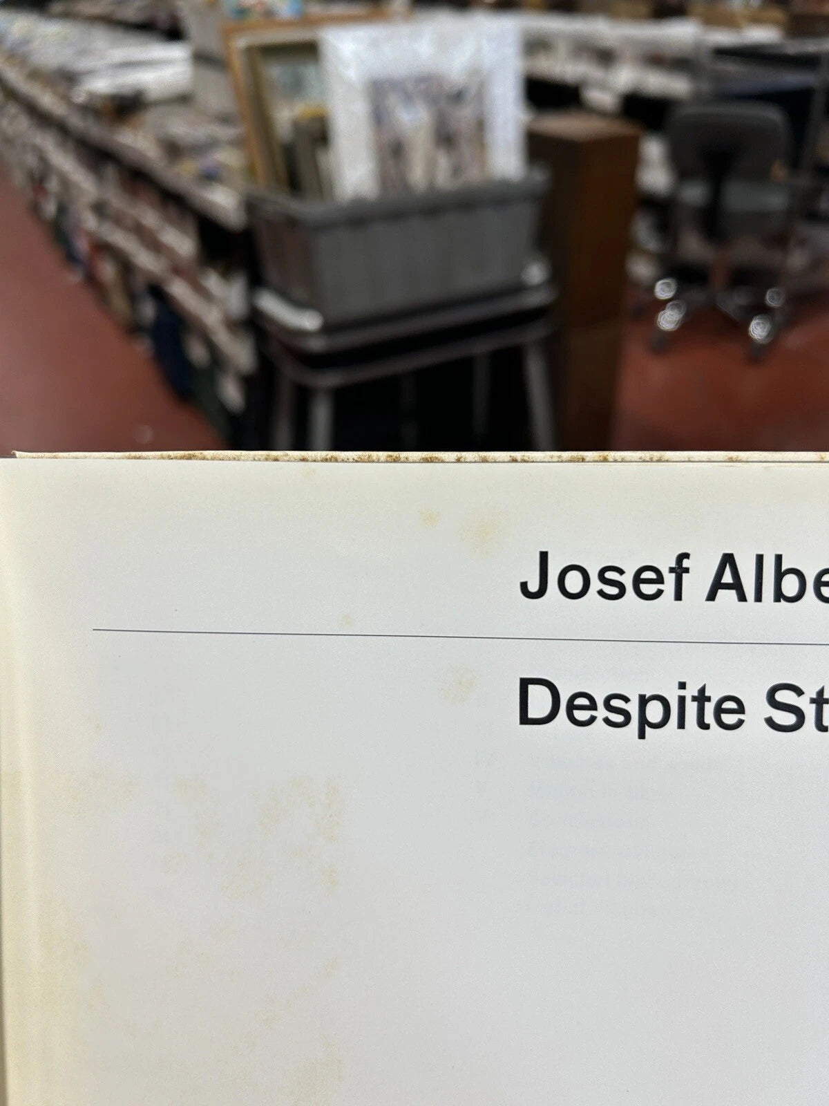 Josef Albers Despite Straight Lines