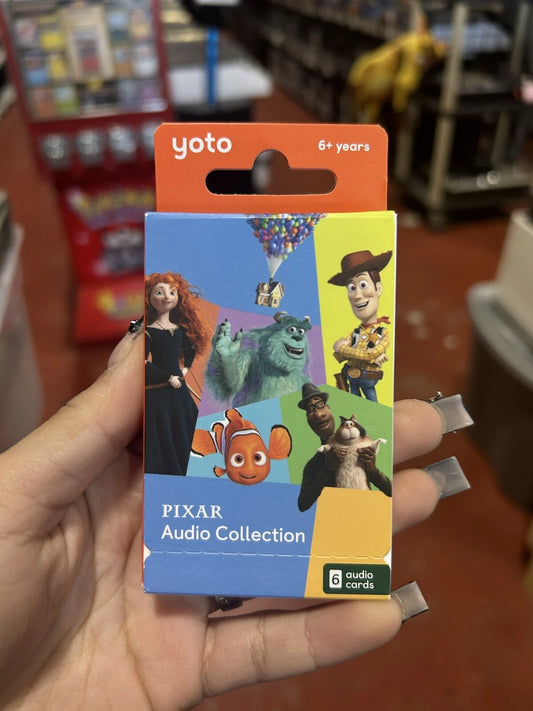 Yoto Disney Pixar Audio Collection Yoto SIX (6) Card Pack