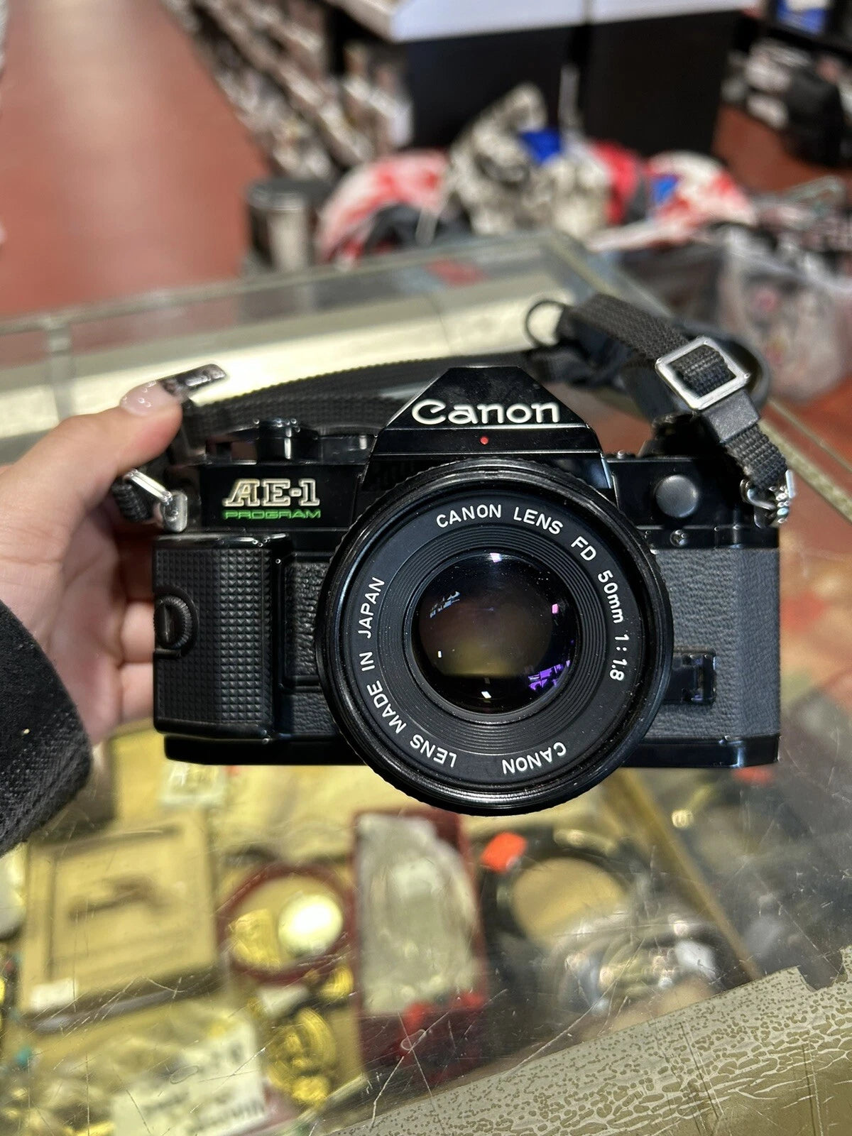 Canon AE-1 with 50mm Vintage Camera